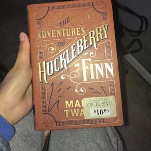 Huckleberry hard back book